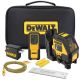 DEWALT 330 ft. Green Self-Leveling Cross-Line Laser Level with USB C Charging Cable, Mounting Plate, Remote and Storage Bag DCLE14201G