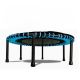 40 in. Mini Fitness Trampoline and Rebounder Gym Equipment, Blue rebounder-40-blue