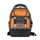 VETO PRO PAC 12 in. 39-Pocket Hi-Viz Orange Nylon Bag/Tote with Padded Handle;Zippered Top;Shatterproof;Waterproof;Weatherproof VPP10250