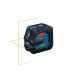 Bosch 100 ft. Green Self Leveling Line Laser Level with Li-Ion Battery, Adjustable L-Bracket Mount and Hard Carrying Case GLL100-42GL