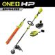 RYOBI ONE+ HP 18V Brushless 15 in. Attachment Capable String Trimmer & Hedge Trimmer Attachment w/ 6.0 Ah Battery & Charger P20220-RYHDG