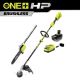 RYOBI ONE+ HP 18V Brushless 15 in. Attachment Capable String Trimmer and Pole Saw Attachment w/ 6.0 Ah Battery and Charger P20220-RYPRN