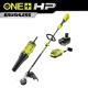 RYOBI ONE+ HP 18V Brushless 15 in. Attachment Capable String Trimmer & 475 CFM Blower Attachment w/ 6.0 Ah Battery & Charger P20220-RYAXA22
