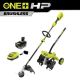 RYOBI ONE+ HP 18V Brushless 15 in. Attachment Capable String Trimmer and Tiller Attachment with 6.0 Ah Battery and Charger P20220-RYTIL