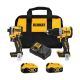 DEWALT 20V XR Lithium-Ion Cordless 2-Tool Combo Kit with 4.0 Ah and 1.7 Ah Batteries and Charger DCK251E1QQ1