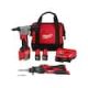 Milwaukee M12 12-Volt Lithium-Ion Cordless Rivet Tool Kit with (2) 1. 5Ah Batteries, Charger & M12 Soldering Iron 2550-22-2488-20