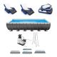 Intex Ultra XTR 24 ft. x 12 ft. Rectangular 52 in. Deep Hard Sided Above Ground Pool Set with 2-Pack of Floats and Cooler 26363EH-HD + 2 x 58868EP-HD + 58821EP-HD