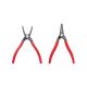 TEKTON 7 in. Internal and External Retaining Ring Pliers Set, 2-Piece (0.070 in. Tips) PRR90003
