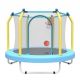 SUNRINX 55 in. Small Toddler Trampoline with Basketball Hoop for Kids SRHWBC0302