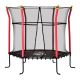 ToolCat Kids Trampoline with Safety Net, Indoor/Outdoor Toddler Trampoline with Enclosure, Perfect Gift for Ages 3-10, Red BWY1-90-FH