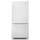 Amana - 18 Cu. Ft. Bottom-Freezer Refrigerator with EasyFreezer Pull-Out Drawer - Stainless Steel
