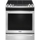 Maytag - 5.8 Cu. Ft. Self-Cleaning Fingerprint Resistant Slide-In Gas Convection Range