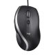Logitech - M500s Advanced Wired Optical Mouse with Hyper-fast Scrolling & Tilt - Wired - Black