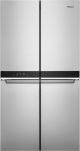 Whirlpool - 19.4 Cu. Ft. 4-Door French Door Counter-Depth Refrigerator with Flexible Organization Spaces - Stainless Steel