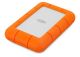 LaCie - Rugged Mini 5TB External USB 3.0 Portable Hard Drive with Rescue Data Recovery Services - Orange/Silver