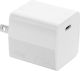 Insignia - 45W USB-C Compact Wall Charger for Chromebook, MacBook Air, Surface Pro, Smartphone, and Tablet - White