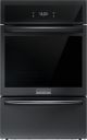 Frigidaire - Gallery 24 inch Single Gas Wall Oven with Air Fry - Black