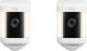Ring - Spotlight Cam Plus Outdoor/Indoor Wireless 1080p Battery Surveillance Camera 2pk - White