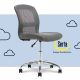 Serta - Essentials Mesh Task Office Chair - Moonrock Gray 48740AOSS