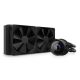 NZXT - 240mm Liquid Cooler with LCD Display - Black RL-KN240-B1
