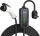 Rexing - J1772 Level 2 NEMA 14-50 Portable Electric Vehicle (EV) Charger - up to 32A - 17' - Black
