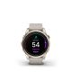 Garmin - epix Pro (Gen 2) Sapphire Edition 42mm Fiber-reinforced polymner - Soft Gold with Light Sand Band