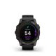 Garmin - epix Pro (Gen 2) Sapphire Edition 47mm Fiber-reinforced polymner - Carbon Gray DLC Titanium with Black Band