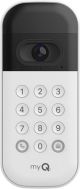 Chamberlain - MyQ Smart Garage Video Keypad â€“ Battery Operated - White