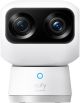 eufy Security - eufy IndoorCam S350, Indoor Security Camera, 360Â° Surveillance, No Blind Spots, No Monthly Fee, HomeBase 3 Compatible - White