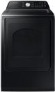 Samsung - 7.4 cu. ft. Smart Gas Dryer with Sensor Dry - Black