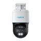 Reolink 4K 8MP Dual-Lens with Auto-track and focus PTZ Spotlight PoE Trackmix Camera - White