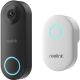 Reolink - 5MP WiFi Video Doorbell Cam plus Chime - White/Black