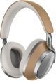 Bowers & Wilkins - Px8 Over-Ear Wireless Headphones - Active Noise Cancellation, 7-Hour Playback on 15-Min Quick Charge, Premium Design - Tan