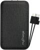 myCharge - POWERHUB PLUS 6,000mAh Everything Built-In Portable Charge for Most USB Enables Devices - Black