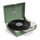 Victrola - Re-Spin Sustainable Bluetooth Suitcase Record Player - Basil Green