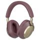 Bowers & Wilkins - Px8 Over-Ear Wireless Headphones ”“ Active Noise Cancellation, 7-Hour Playback on 15-Min Quick Charge, Premium Design - Royal Burgundy