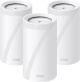 TP-Link - Deco BE95 BE33000 Quad-Band Mesh Wi-Fi 7 System (3-Pack) - White