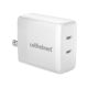 Cellhelmet - 20W Power Delivery Dual Type-C with Total 40W Output - White
