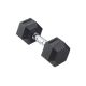 Inspire - Fitness 20 LB Rubber Dumbbell - Black