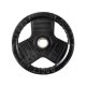 Inspire - Fitness 35 LB Rubber Olympic Weight Plate - Black