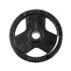 Inspire - Fitness 45 LB Rubber Olympic Weight Plate - Black