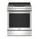 Maytag - 6.4 Cu. Ft. Slide-In Electric Range with Air Fry - Stainless Steel