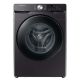 Samsung - 5.1 Cu. Ft. High-Efficiency Stackable Smart Front Load Washer with Vibration Reduction Technology+ - Brushed Black