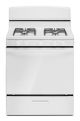 Amana - 5.0 Cu. Ft. Freestanding Single Oven Gas Range with Easy-Clean Gas Door - White