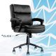 Click365 - Transform 2.0 Extra Comfort Ergonomic Mid-Back Desk Chair - Black