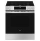 GE - 5.3 Cu. Ft. Slide In Gas Range with Self-Clean and Steam Clean Option and Crisp Mode - Stainless Steel