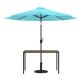Alamont Home - Lark Outdoor Rectangle Modern 3 Piece Patio Set - Teal