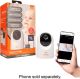 MOBI - Cam PRO Intelligent Baby & Nursery Monitoring Indoor Pan, Tilt, Zoom Security Camera w/ Temperature & Humidity Sensor - White