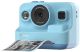 Hunkstar - Kids Camera Instant Print, Dual Lens 1080P HD Camera with 32GB MicroSD Card, Christmas Birthday Gifts for Girls Boys - Blue