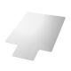 Floortex - Basic Lipped Vinyl Chair Mat for Hard Floors 36 x 48 inches - Clear